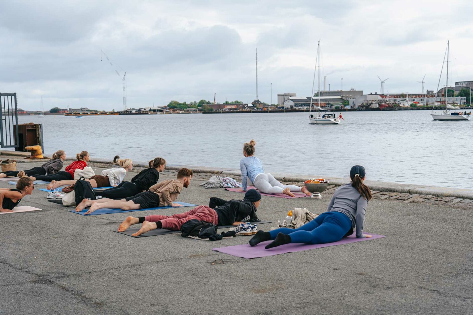 Morgen yoga på Seaside 2023