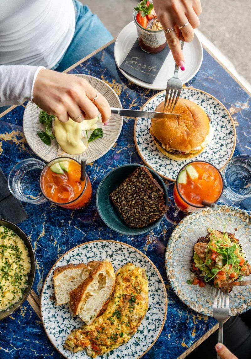 Brunch og morgenmad på Seaside Toldboden